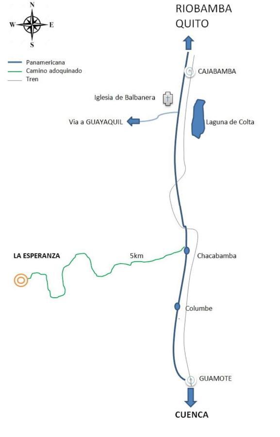 Villa Turismo Comunitario La Esperanza Hacienda Colta Esterno foto