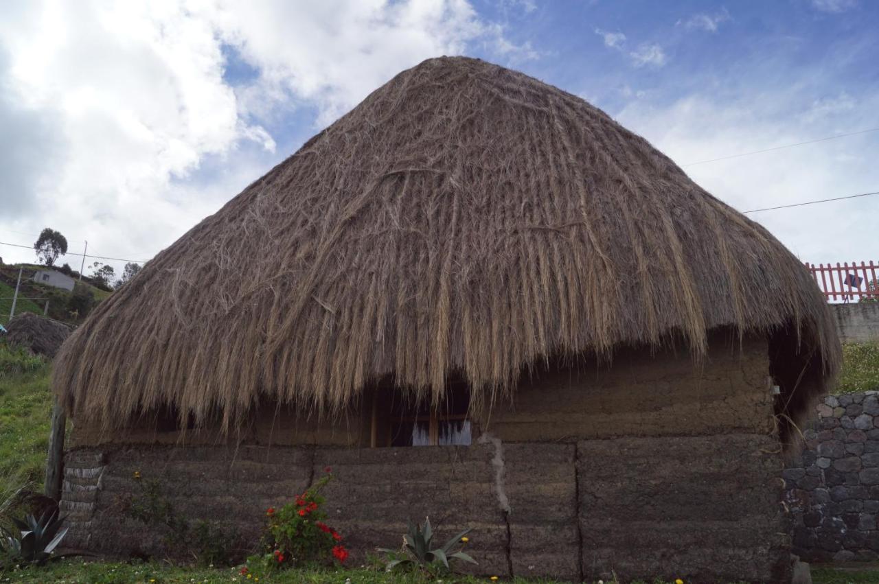 Villa Turismo Comunitario La Esperanza Hacienda Colta Esterno foto