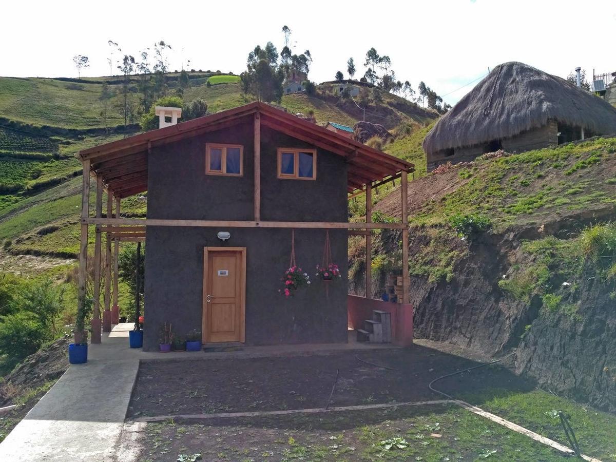 Villa Turismo Comunitario La Esperanza Hacienda Colta Esterno foto