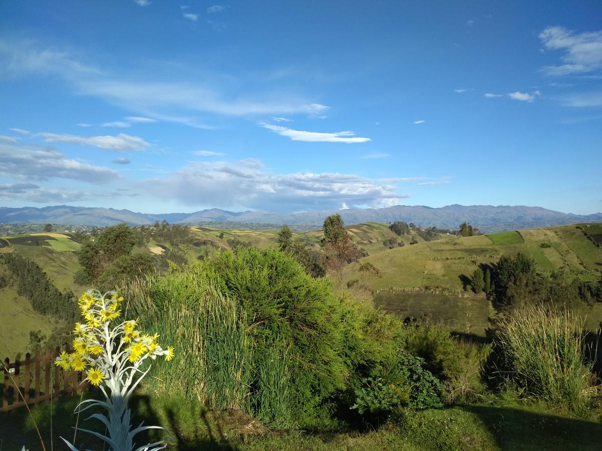 Villa Turismo Comunitario La Esperanza Hacienda Colta Esterno foto