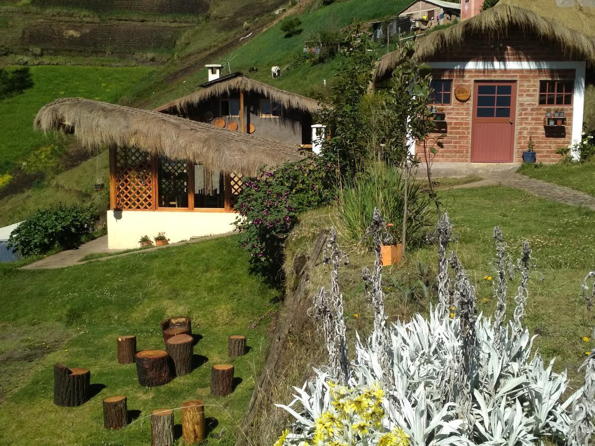 Villa Turismo Comunitario La Esperanza Hacienda Colta Esterno foto
